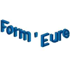 logo form'eure bleu ID-TECH  forme découpe