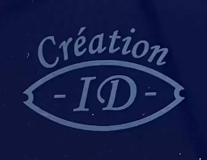 logo création ID gravé sur dibond bl